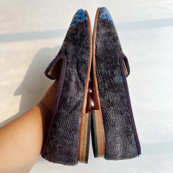 Artemis Kilim Ikat Print Loafer Handmade EU 38 - Picture 4 of 8